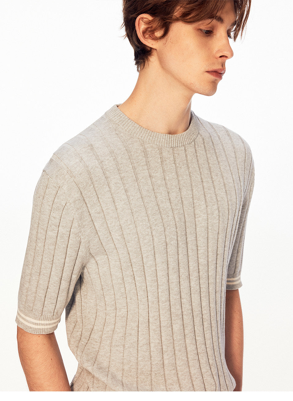 Loose-fit Non-slip Knitted Shirt
