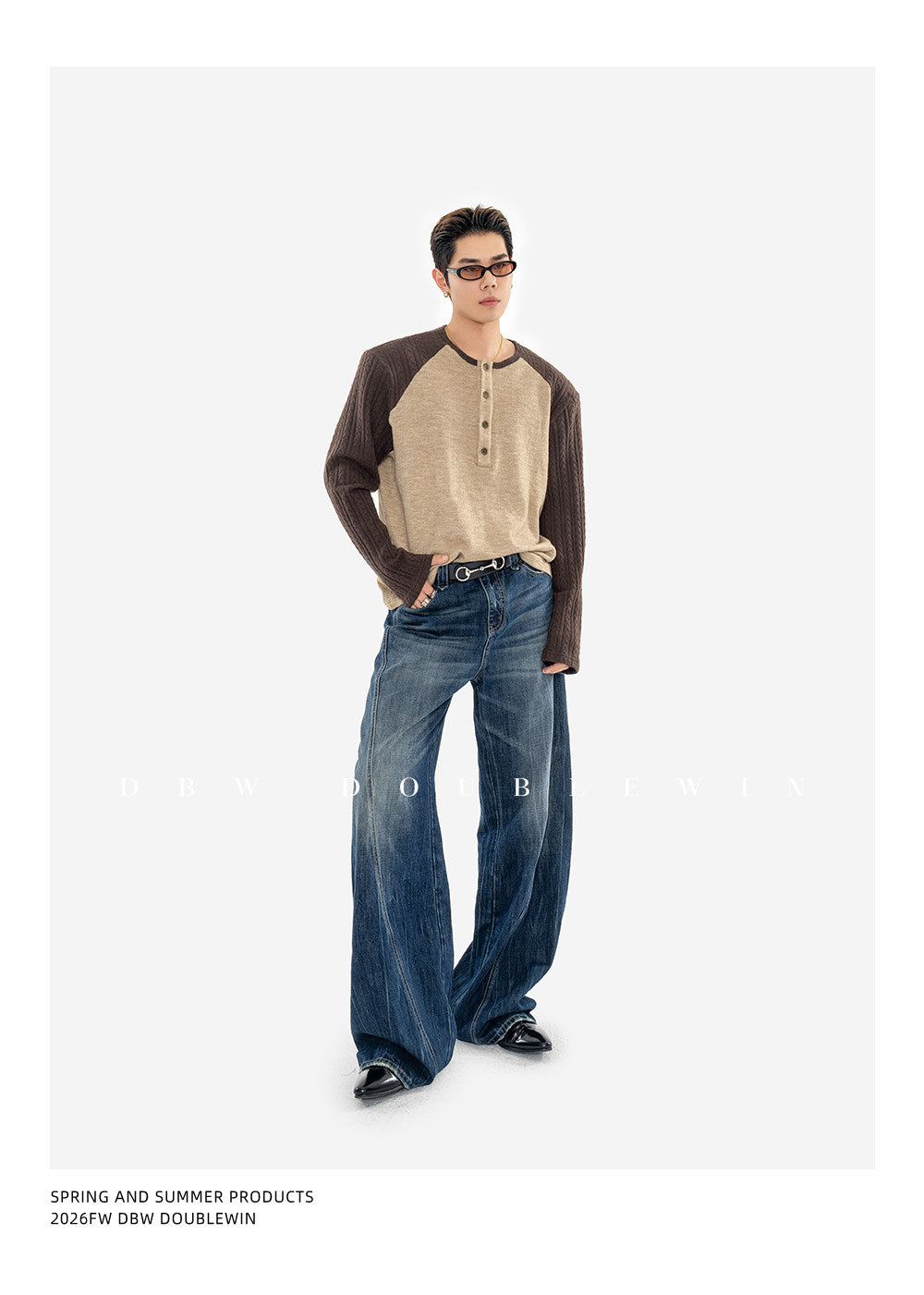 All-Match Loose-Fit Raglan Sweater