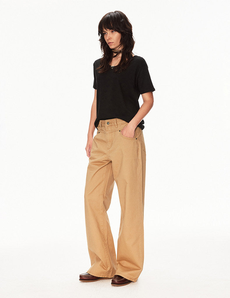 Loose-fit casual pants