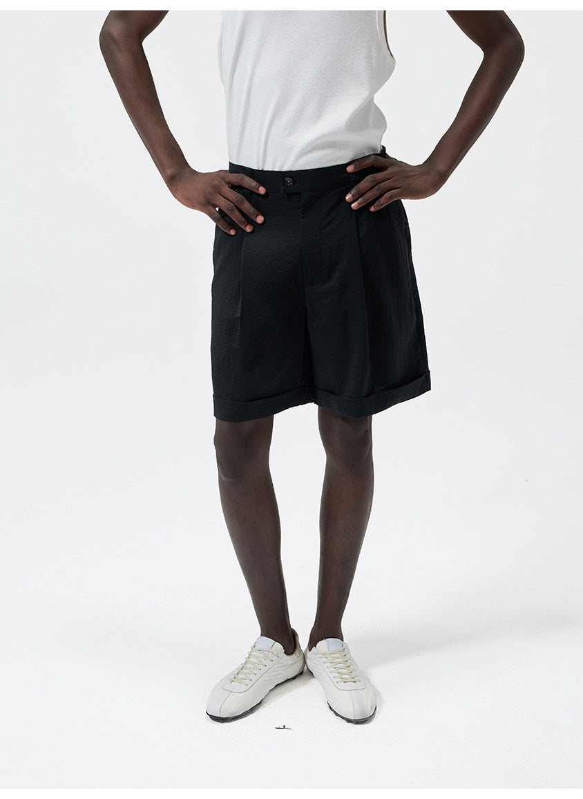 Casual Pants with a Partial Elastic Waistband