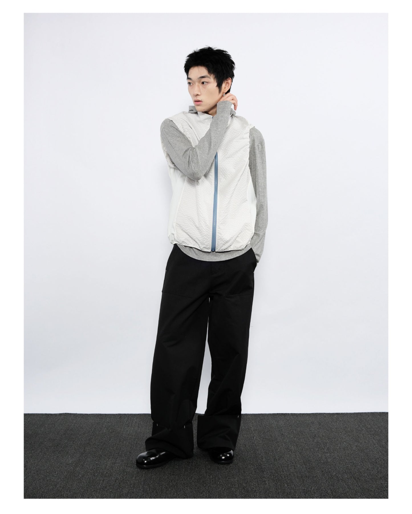Straight-Leg Casual Pants
