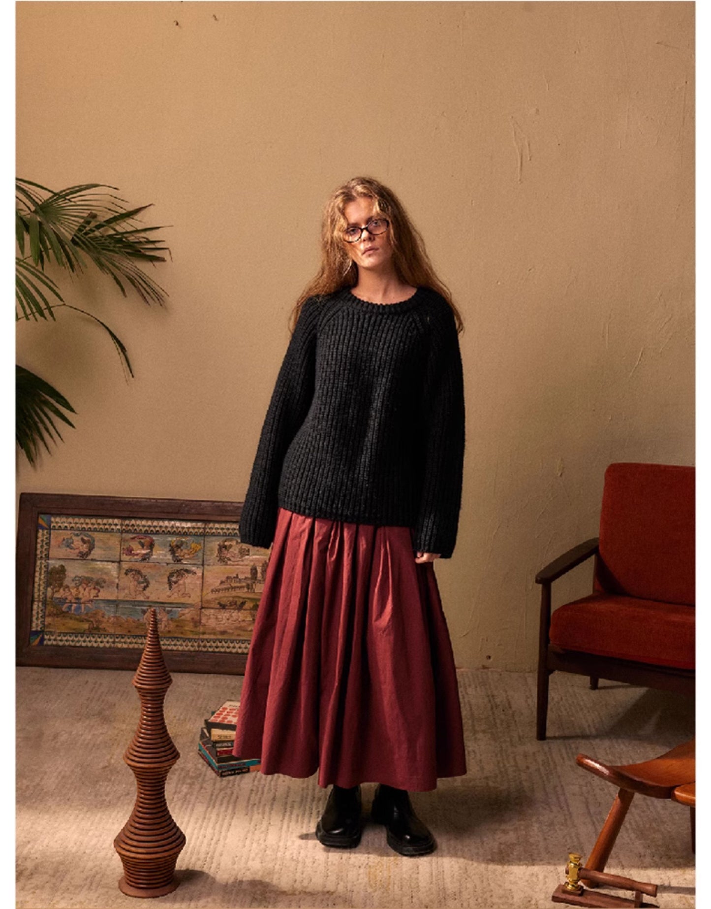 Unisex Loose Raglan Sweater