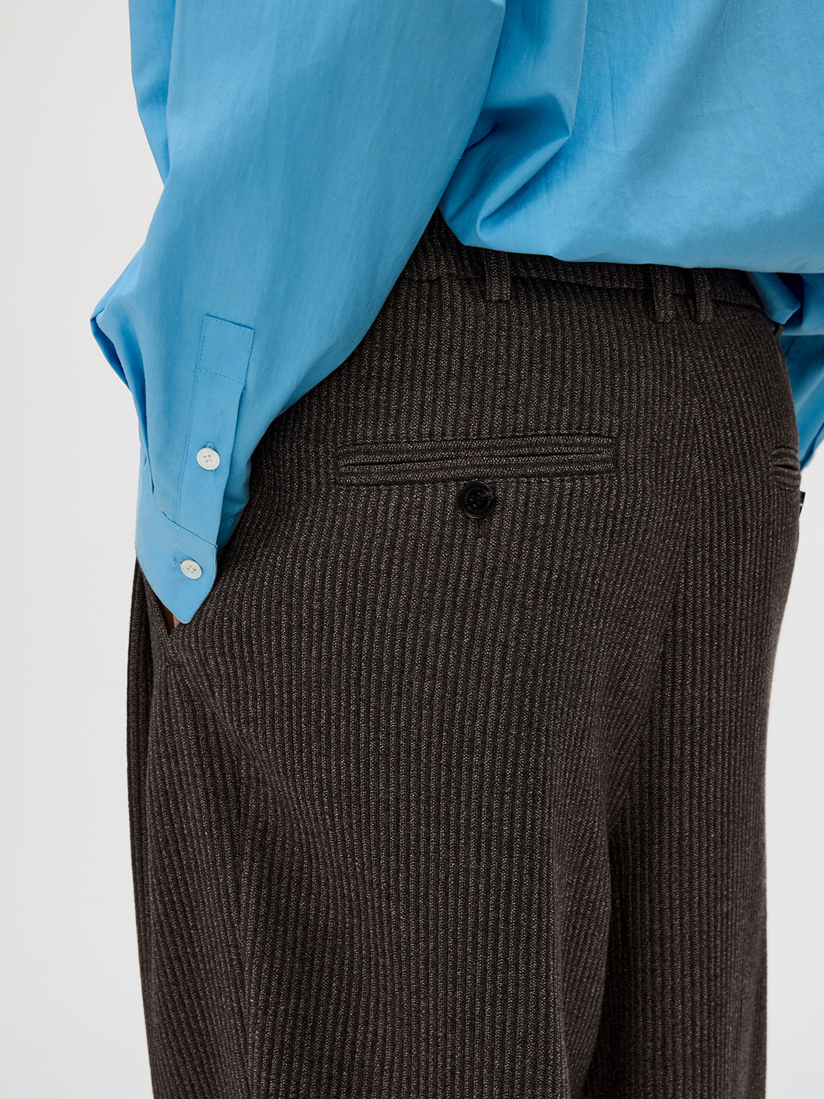 Loose Double-Pleated Casual Pants