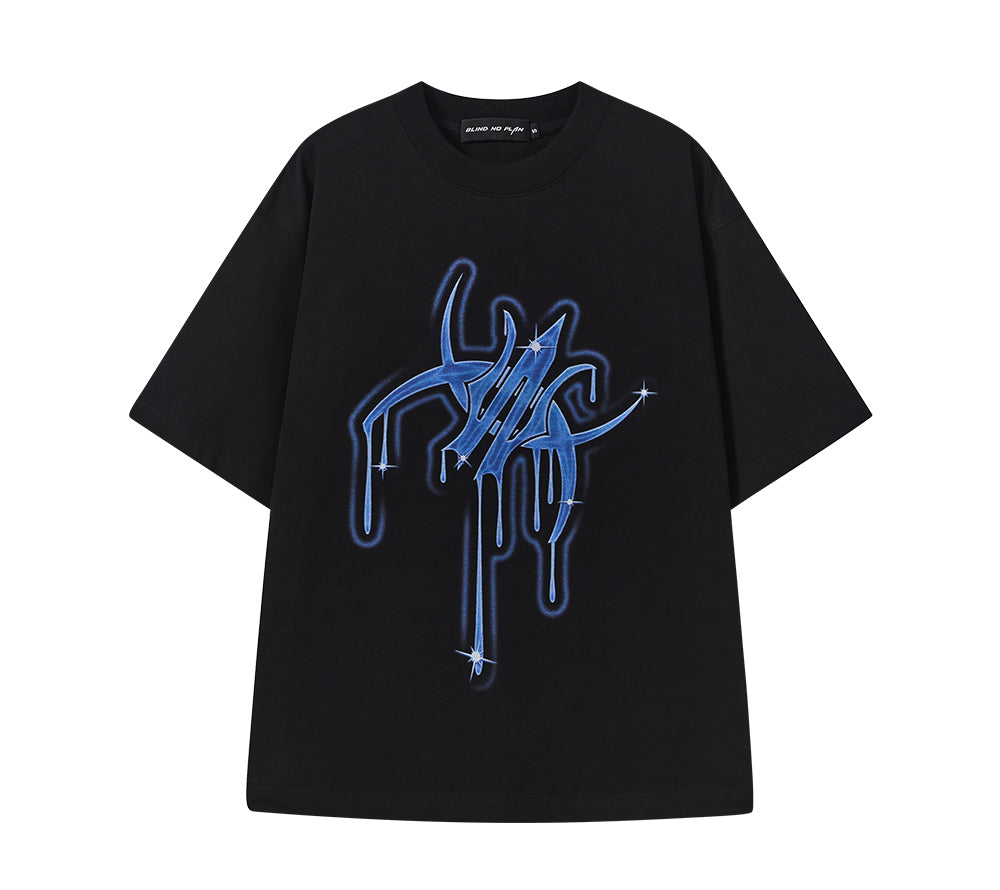 Loose-fit printed T-shirt