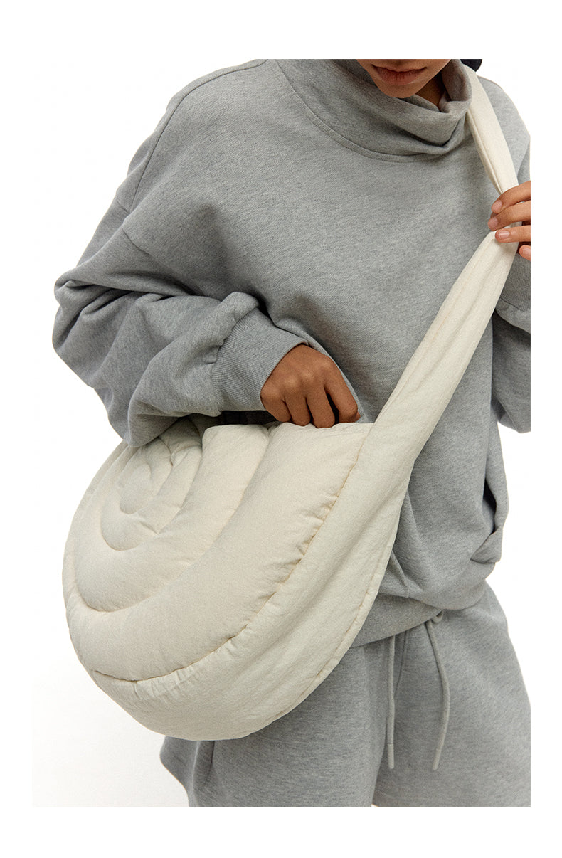 Cotton shoulder bag