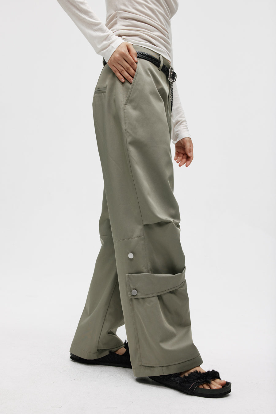 Waterproof A-Line Straight Work Pants