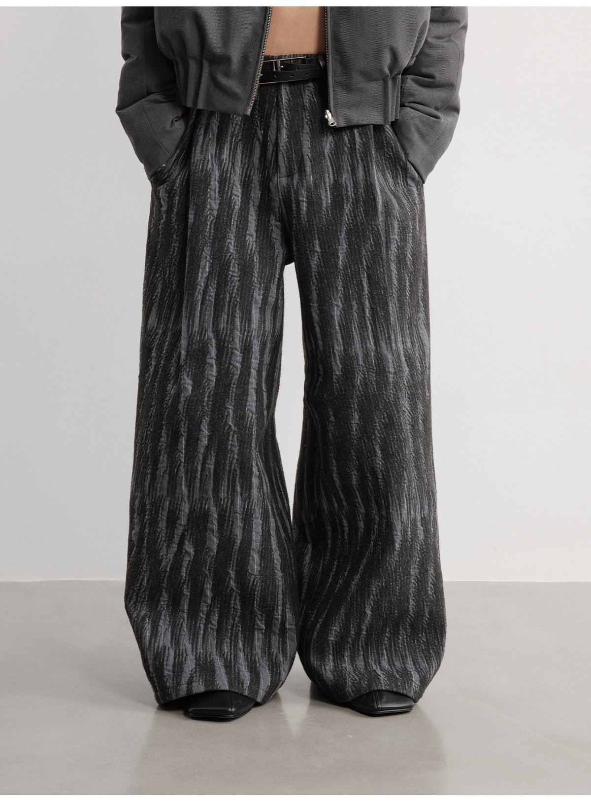 Double-Waist Casual Pants