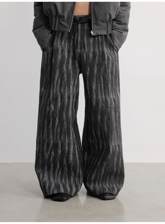 Double-Waist Casual Pants