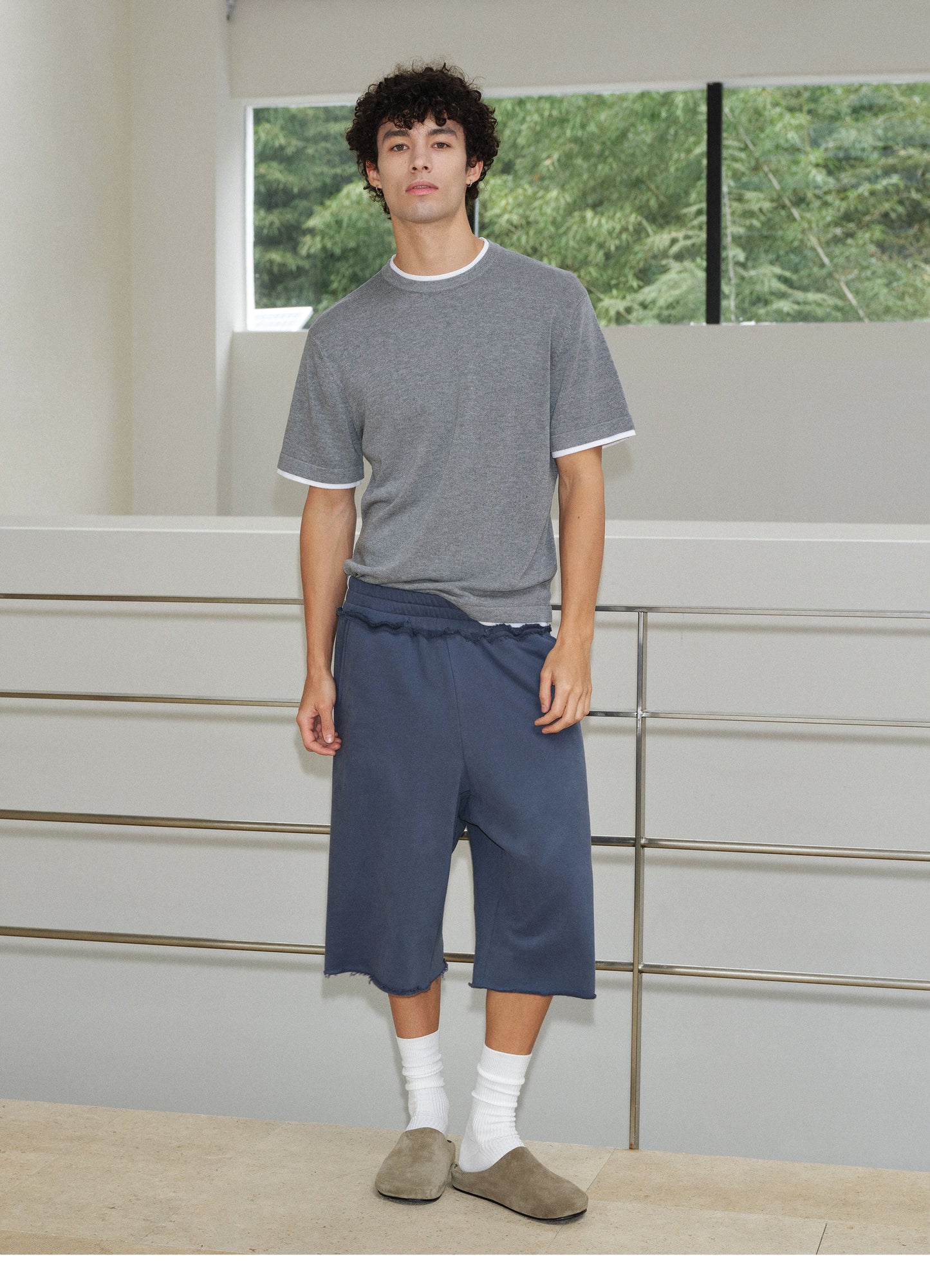 Fake Two-Piece Unisex T-Shirt