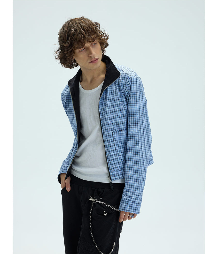 Reversible embroidered jacket