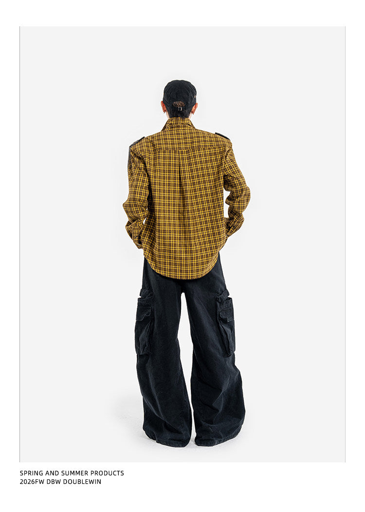 Vintage Tassel Check Shirt
