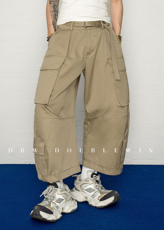 3D Silhouette Scimitar Cargo Pants