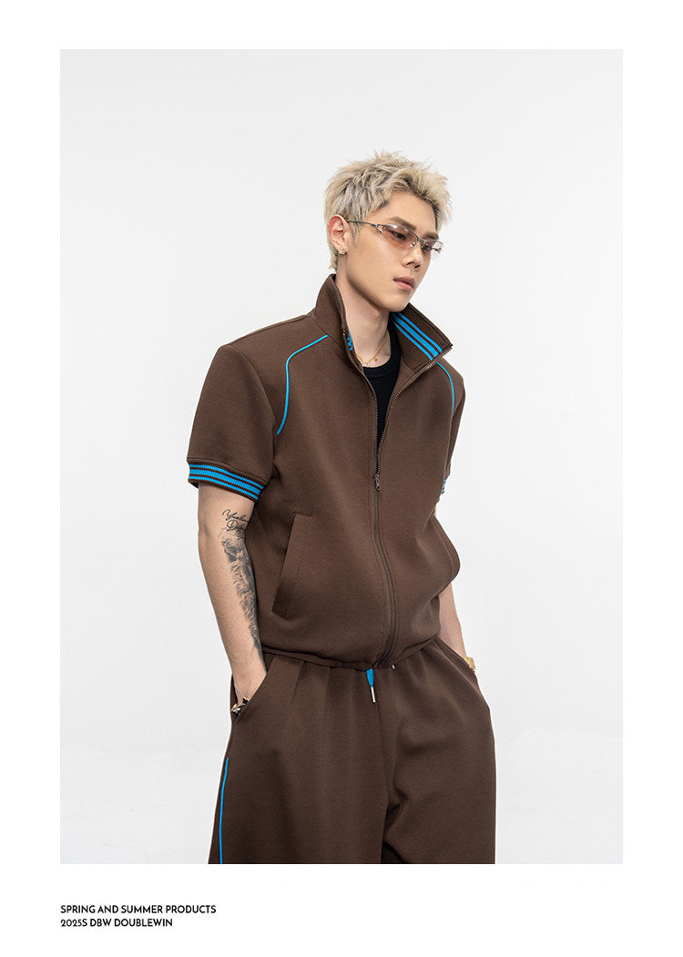 Relaxed Casual Jacket Set