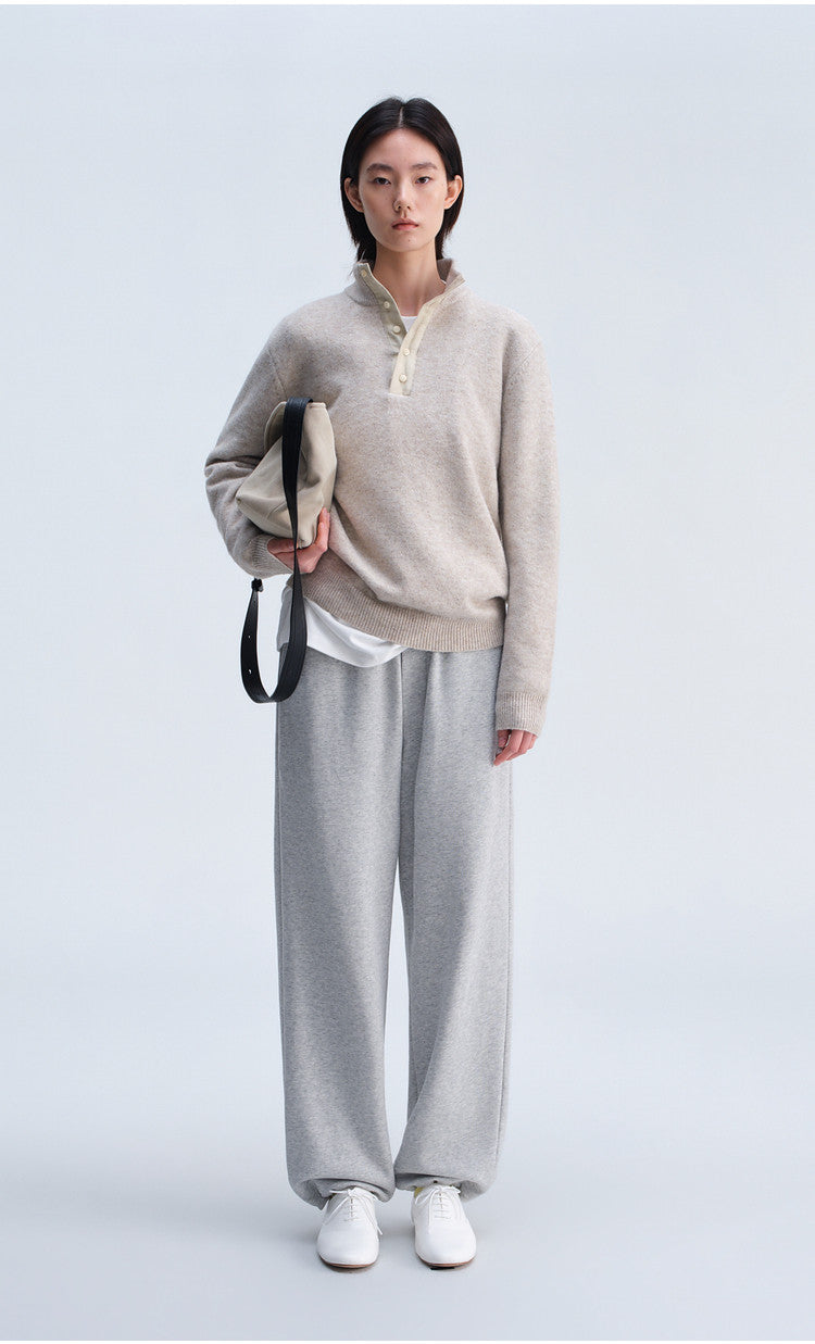 Button-Down Knit