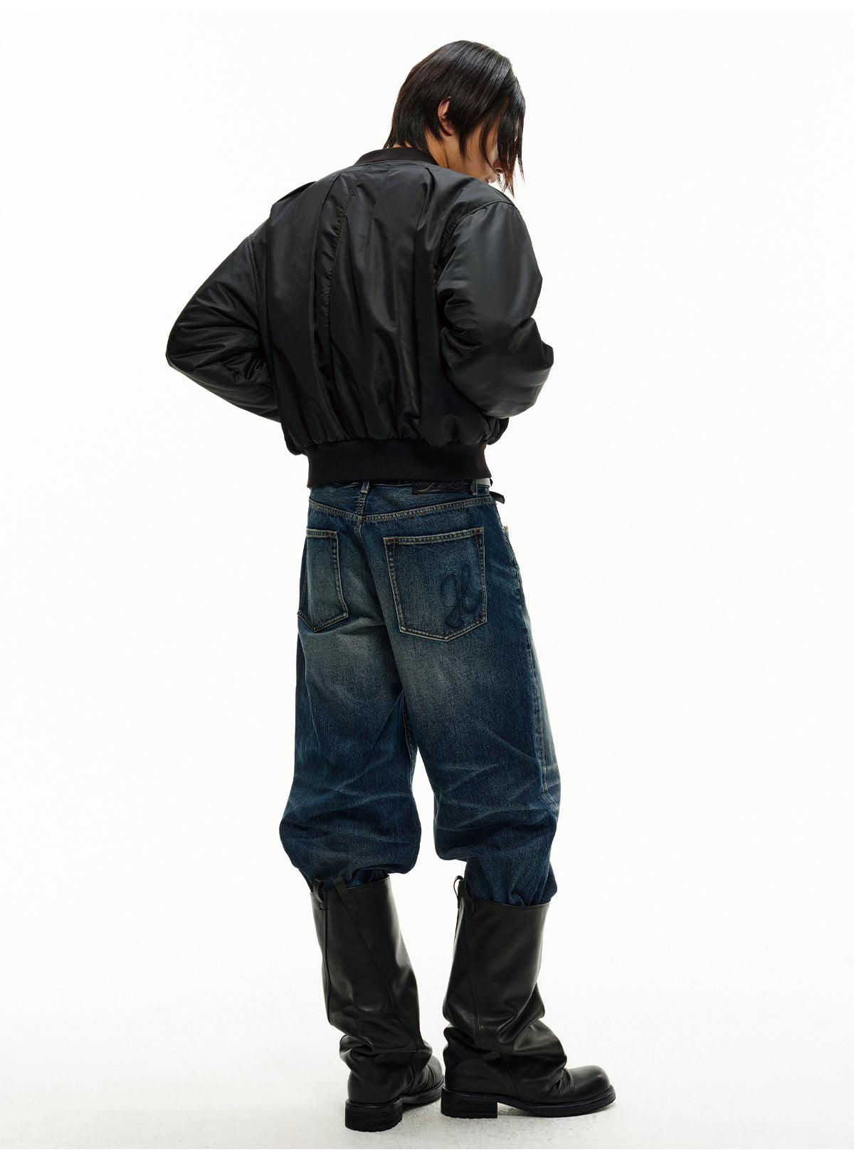 Pleated Cotton Jacket