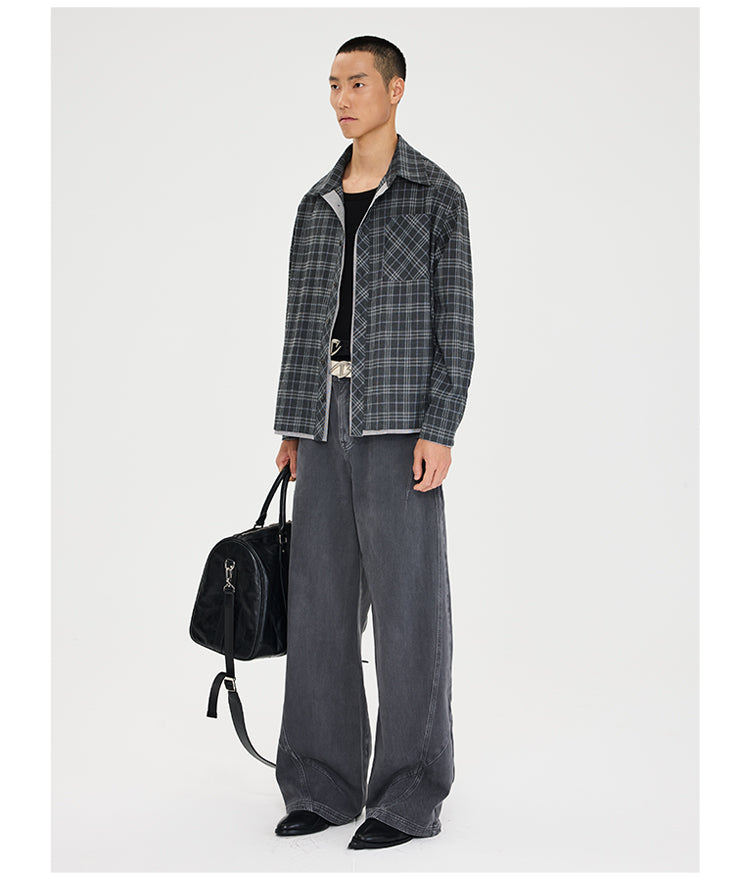 Broken Garment Dye Jeans