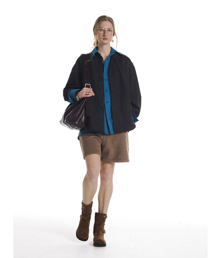 Relaxed Layered Shirt