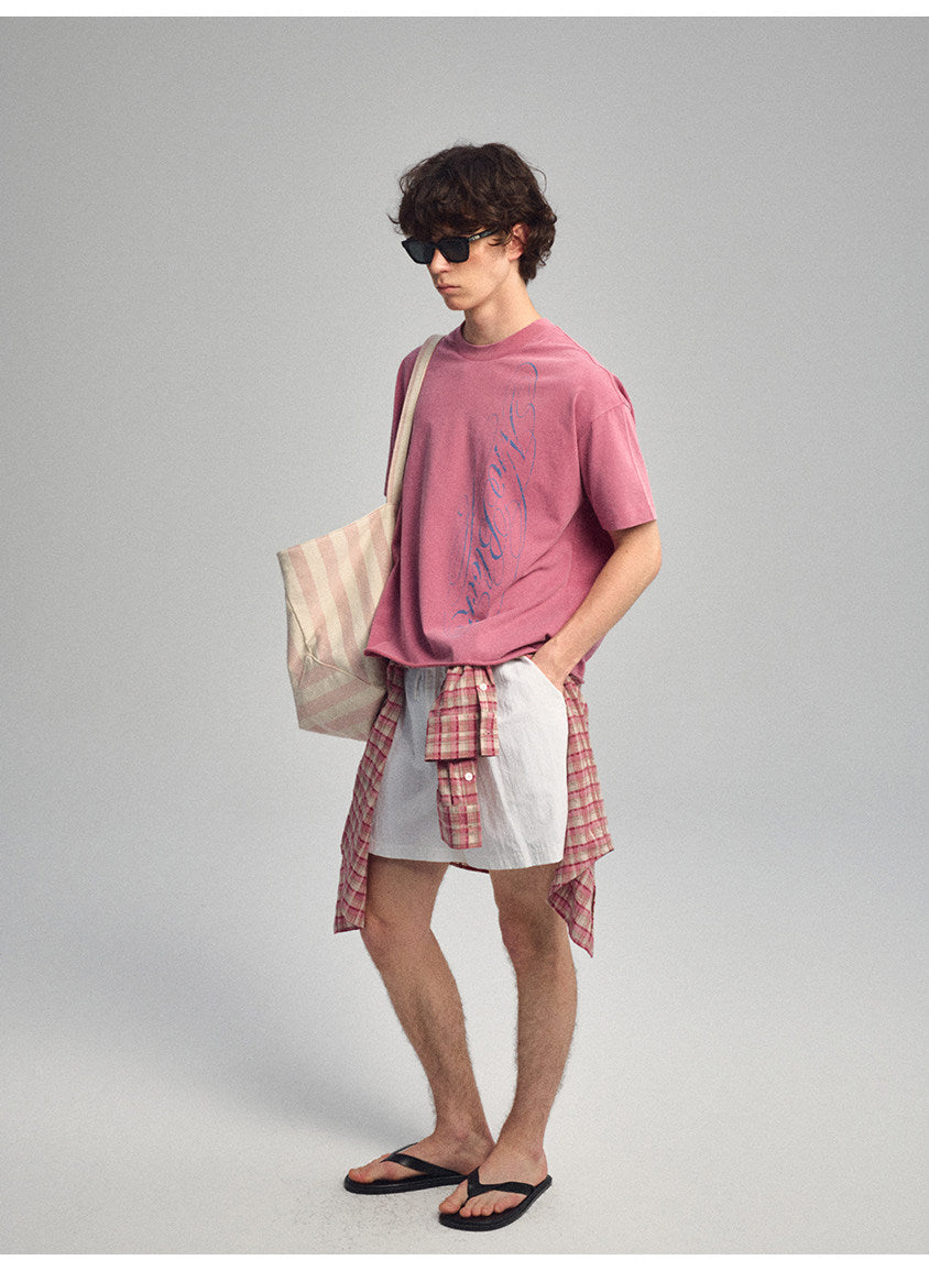Double-Handle Beach Tote Bag