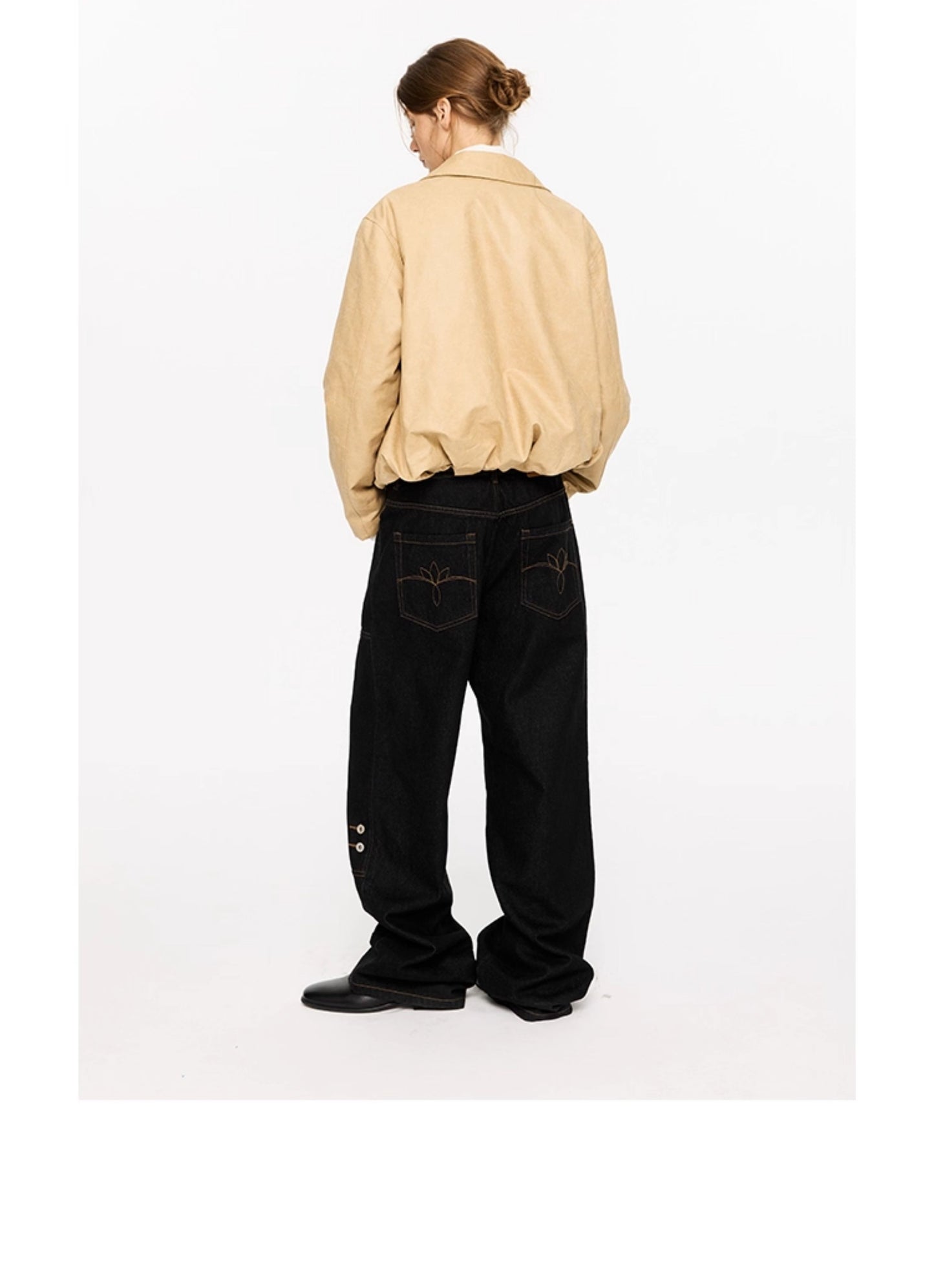 Distressed retro jacket