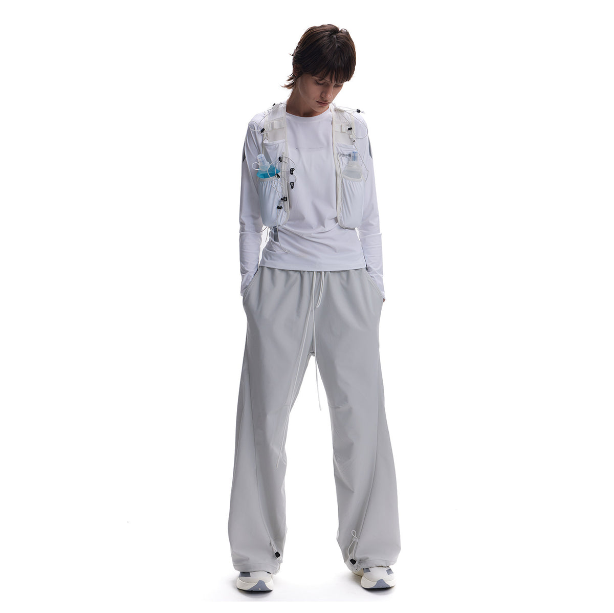 Moisture-Wicking, Quick-Dry Micro-Flare Pants