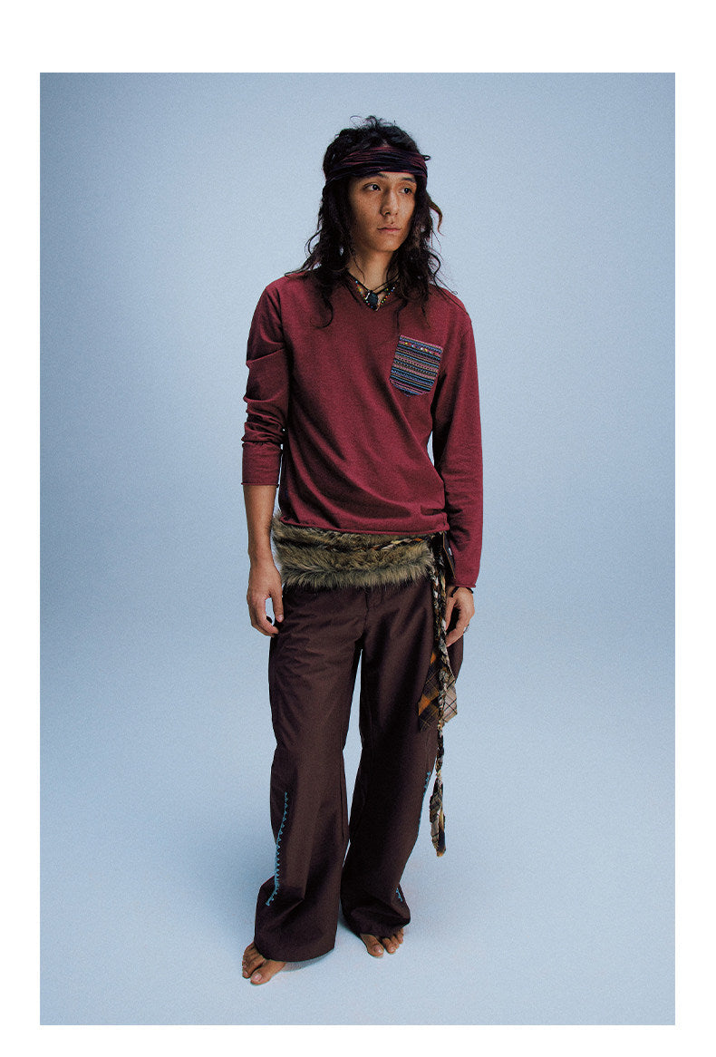 T-shirt with pockets