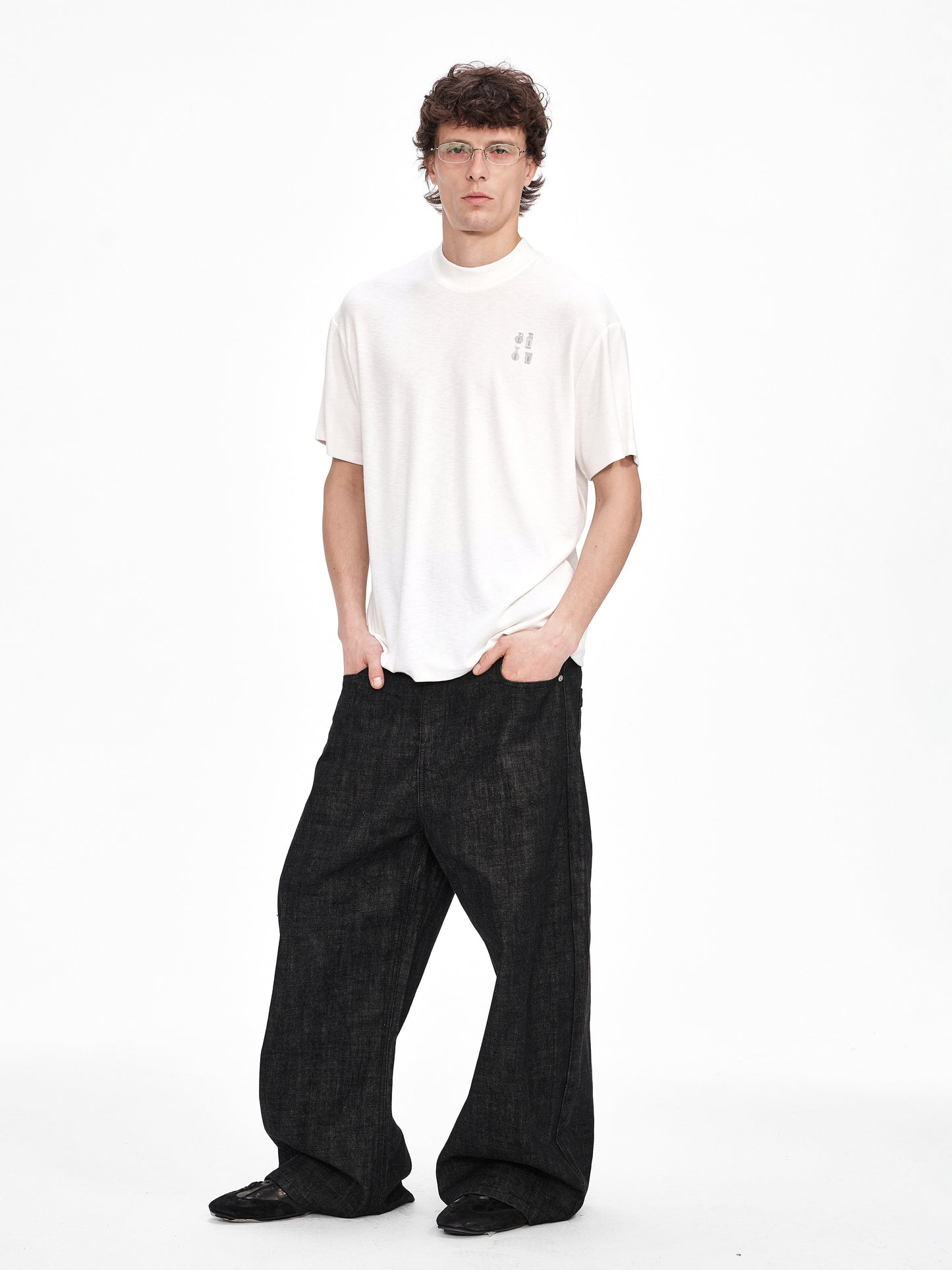 Loose-Fit T-Shirt with Print