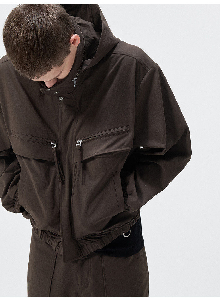 Short-length paratrooper jacket