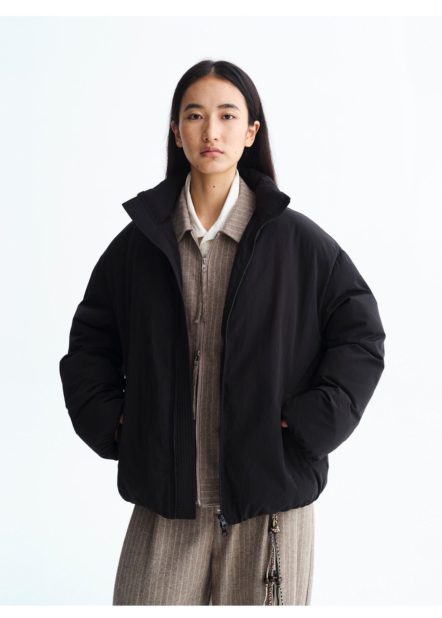 Stand Collar Warm Cotton Jacket