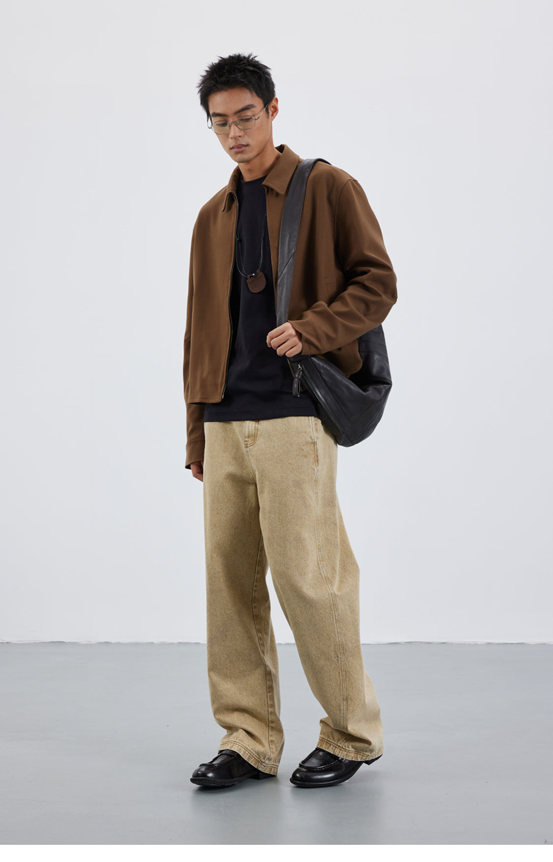 Wool-blend classic jacket