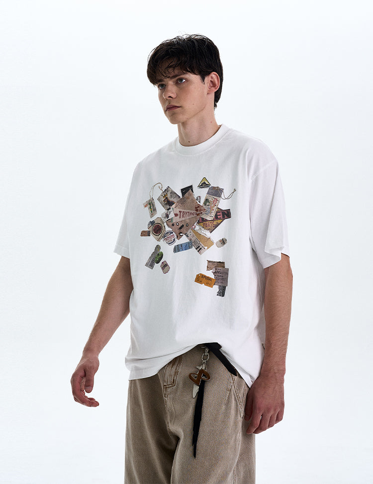 Washed Print T-Shirt