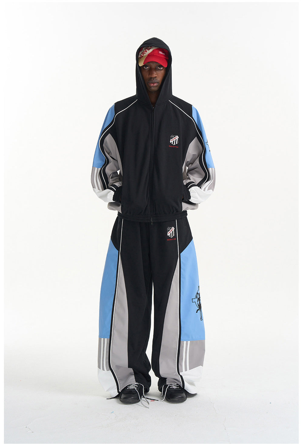 Embroidered Loose-Fit Casual Jacket