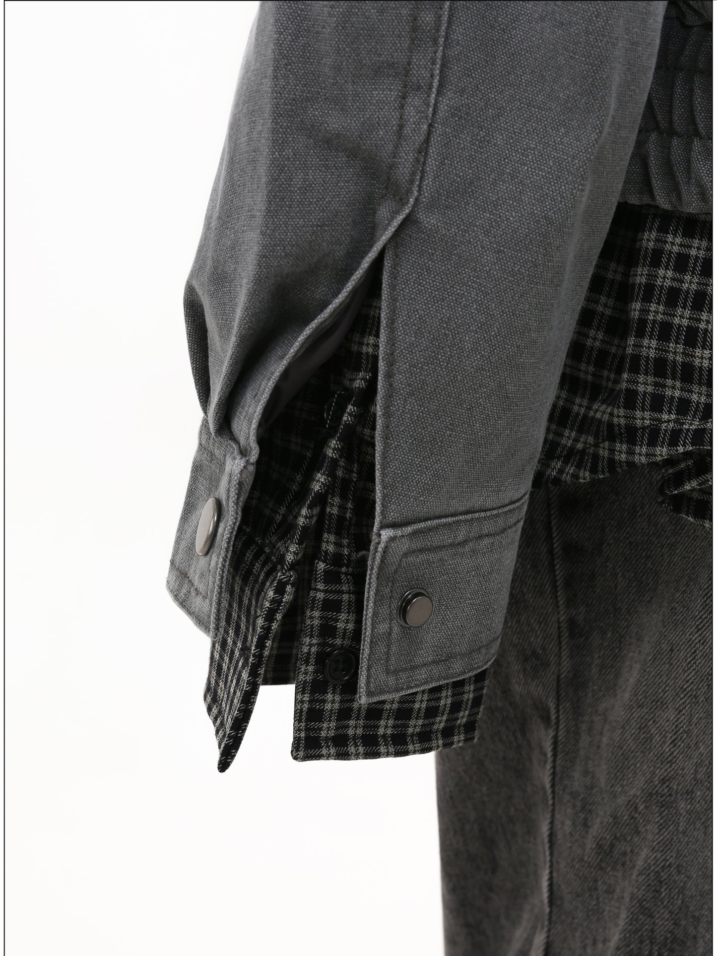 Washed and Damaged Heavyweight Jacket