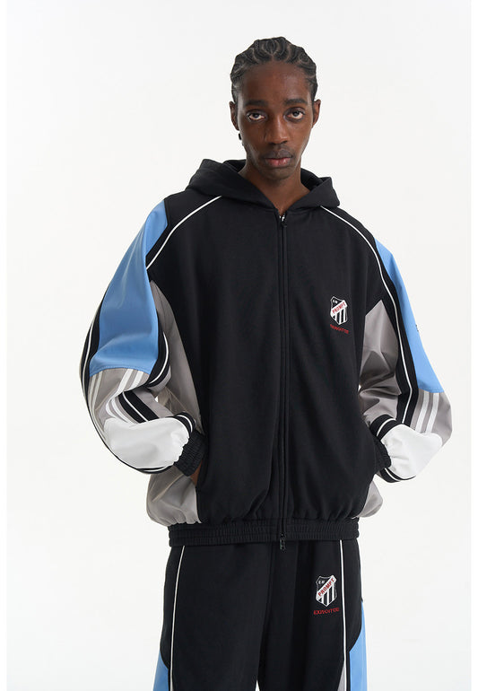 Embroidered Loose-Fit Casual Jacket