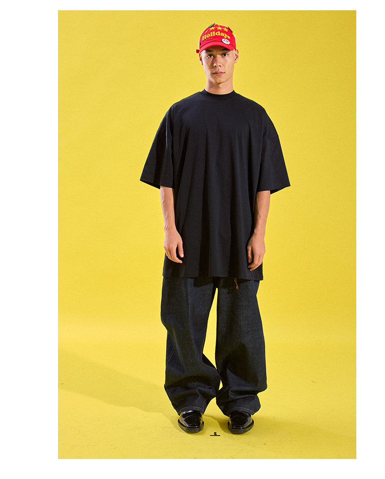 100% Cotton Extra-Long Oversized T-Shirt