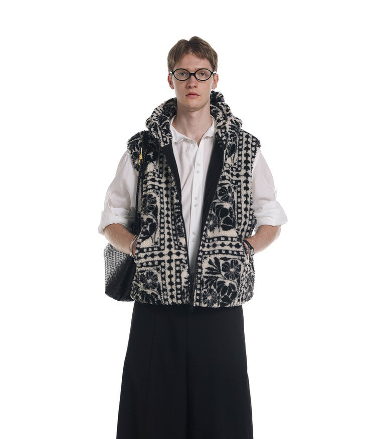 Fleece Hooded Vest