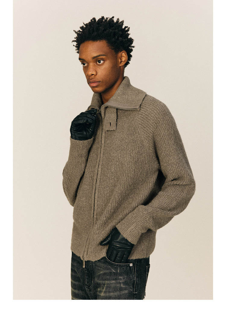Lapel Cardigan
