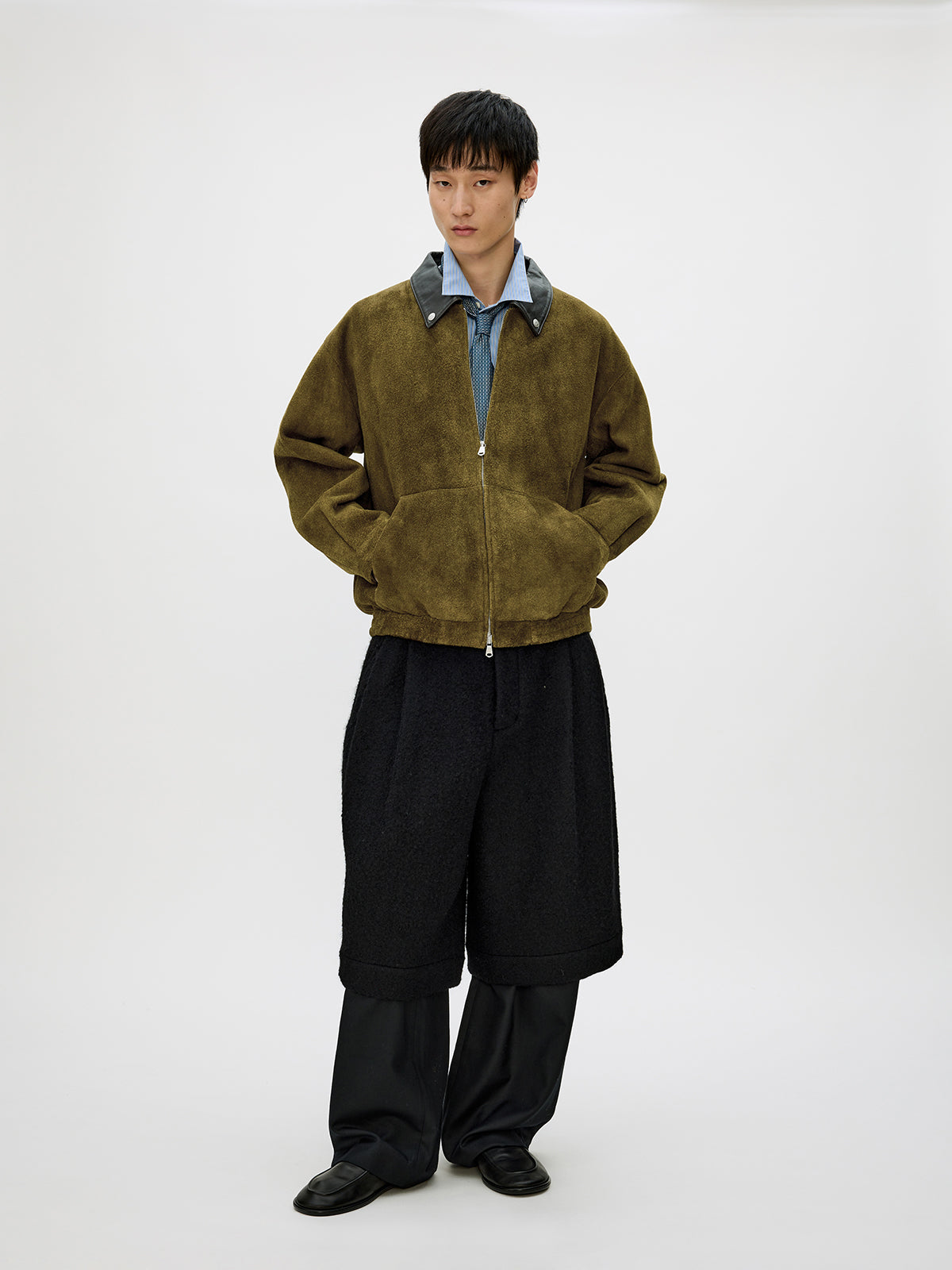 Suede Sheepskin Jacket