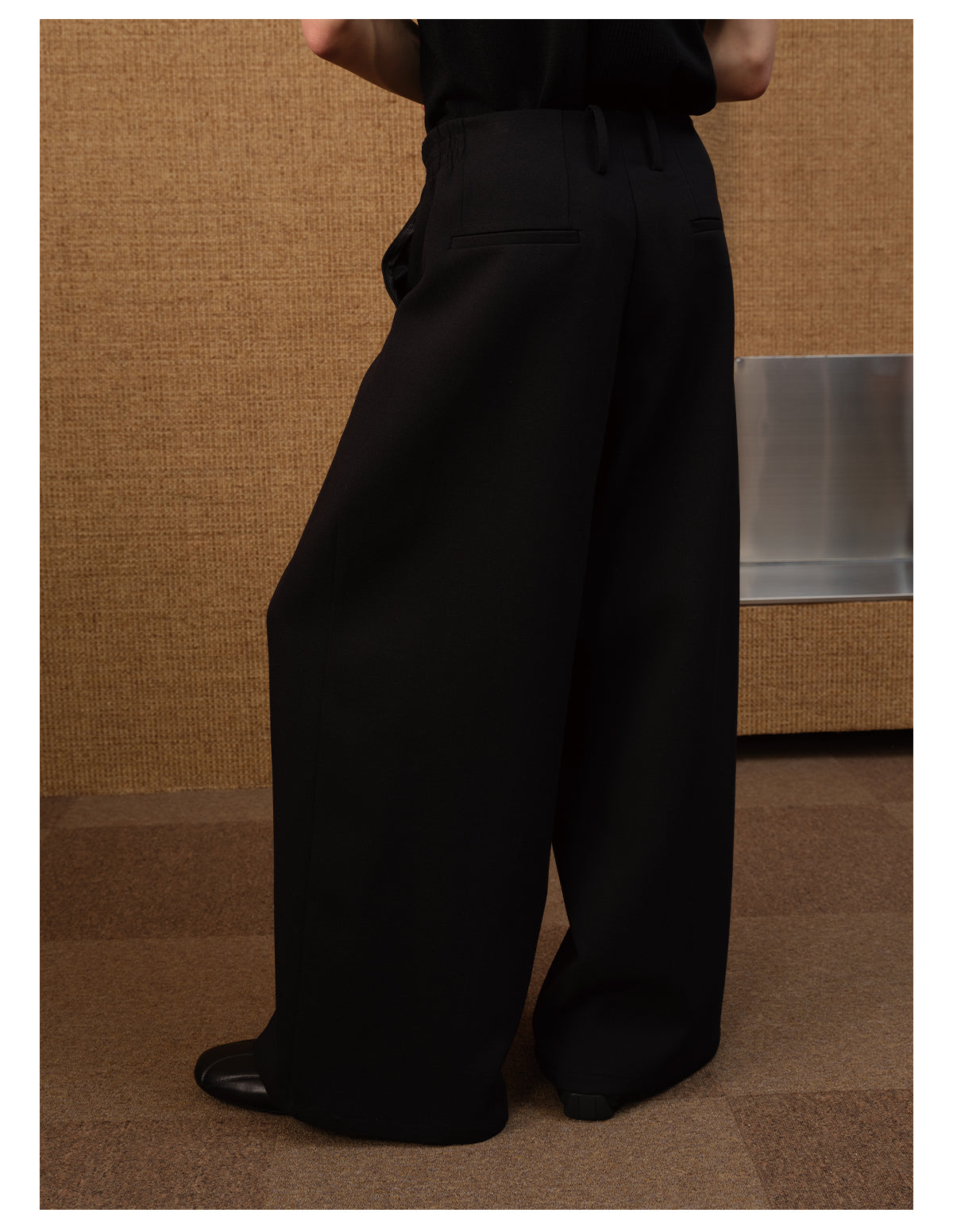 Waistless Wide Leg Pants