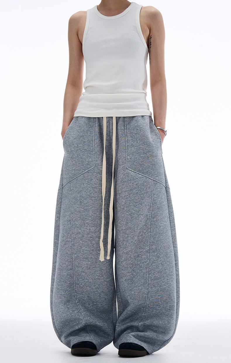Wide leg loose sweatpants