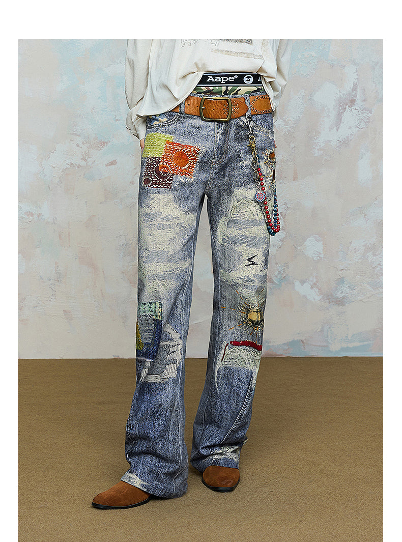 Digital 3D Printed Jeans