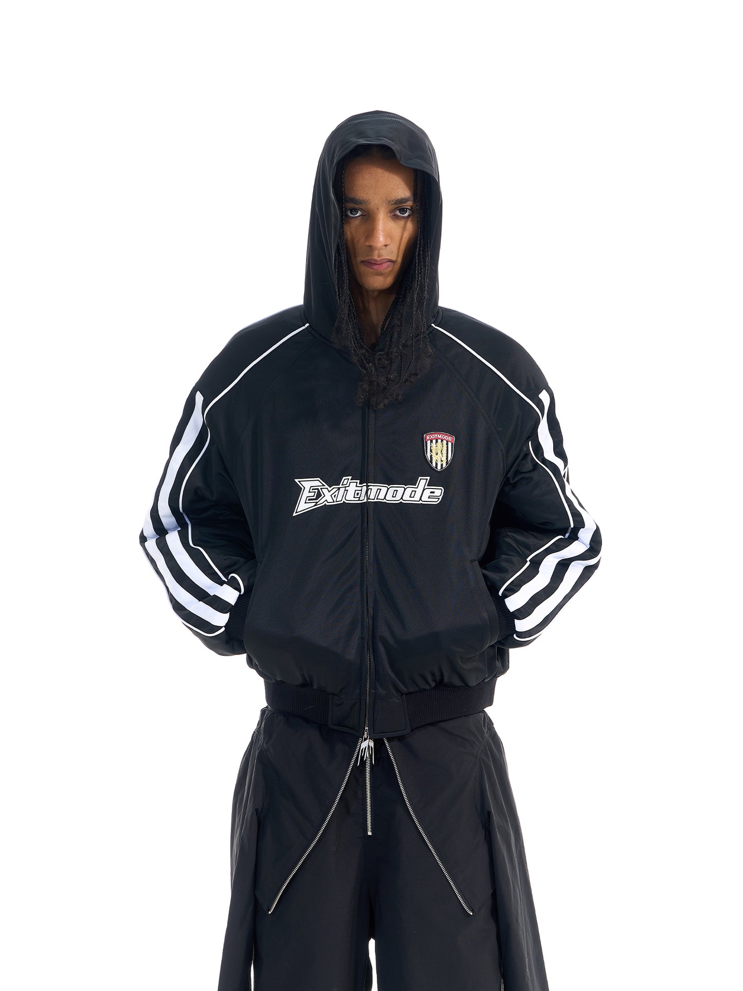 Badge Embroidery Cotton Jacket