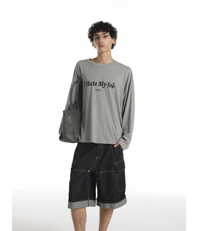 Slogan Print T-Shirt