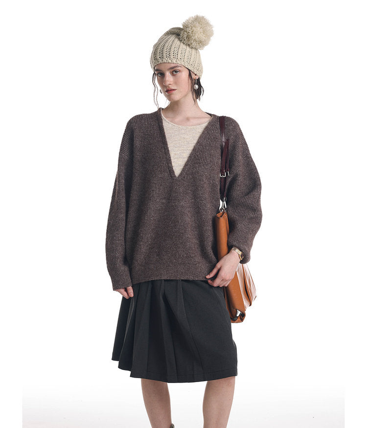 High Style V-Neck Sweater