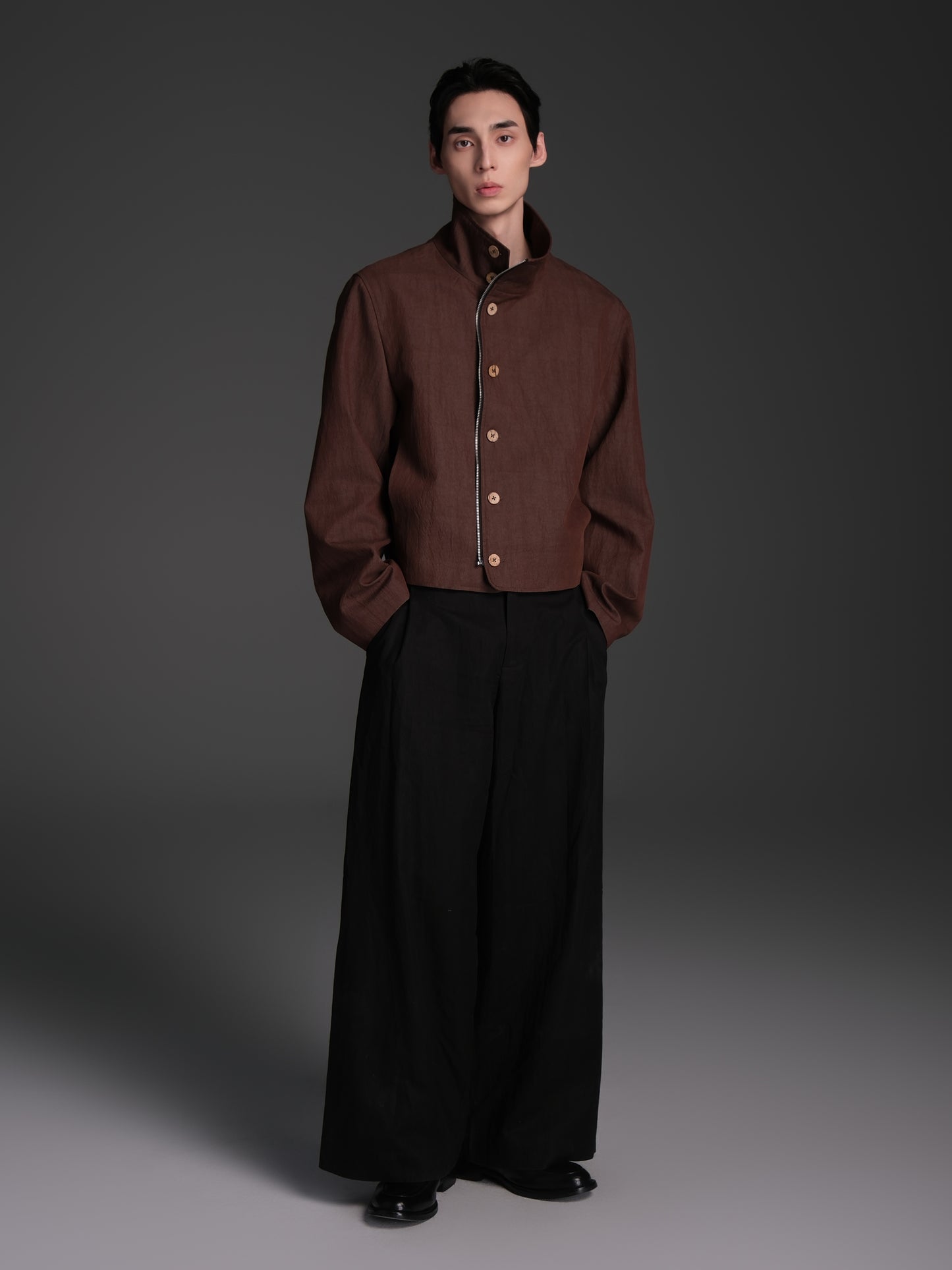 코코넛 버튼 자켓