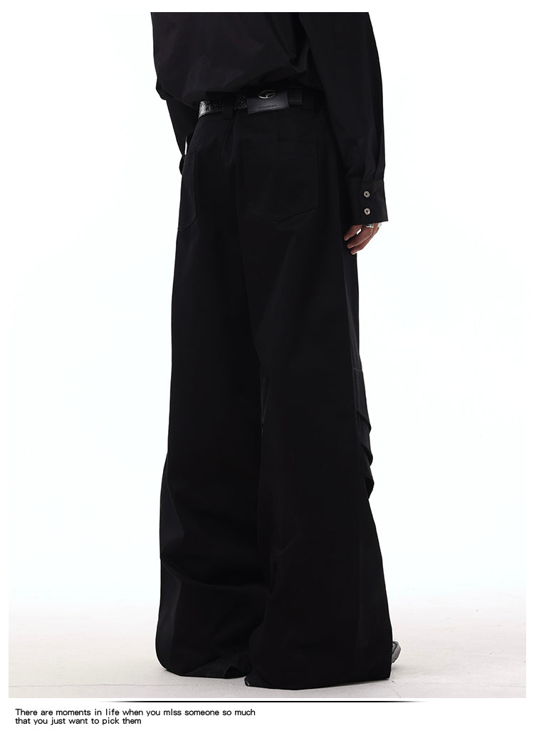 High-end design wide-leg pants