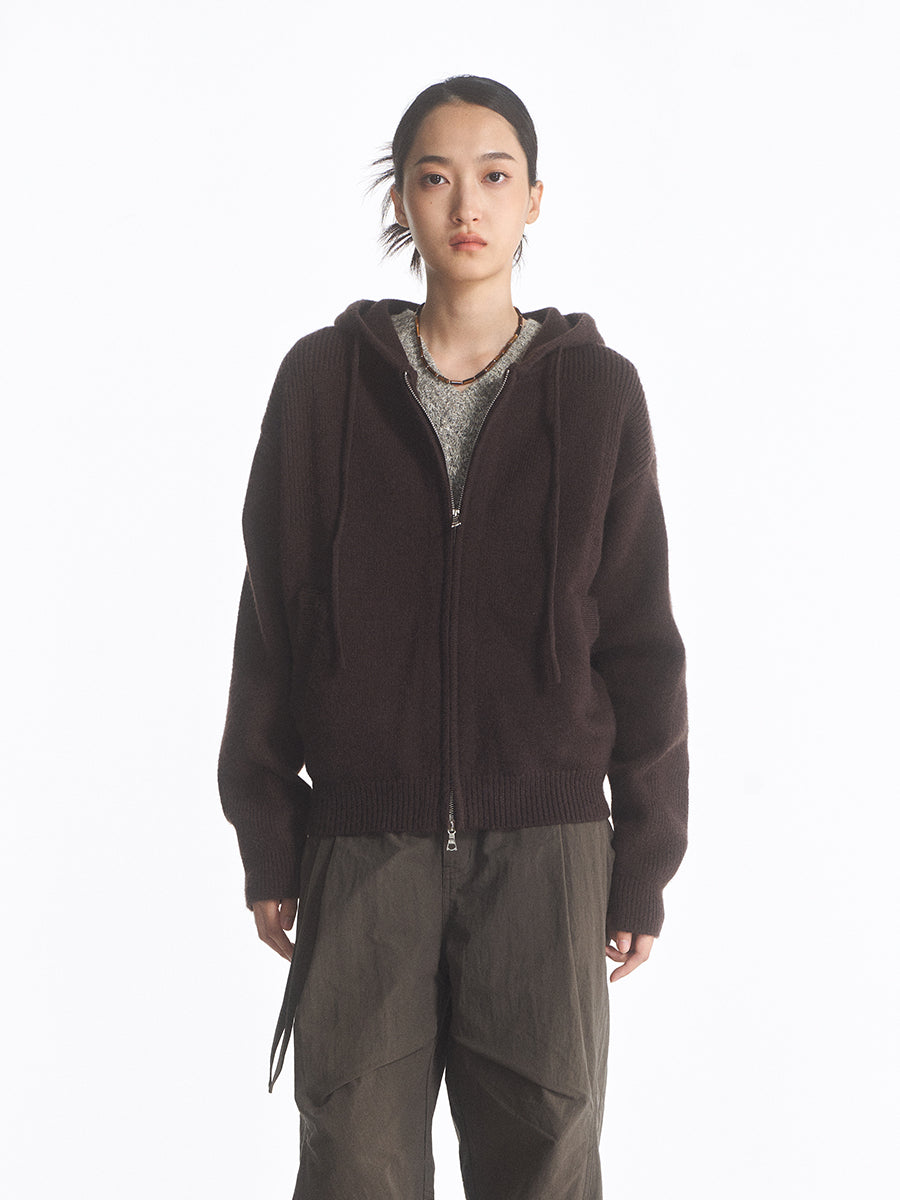 Drawstring Hooded Sweater