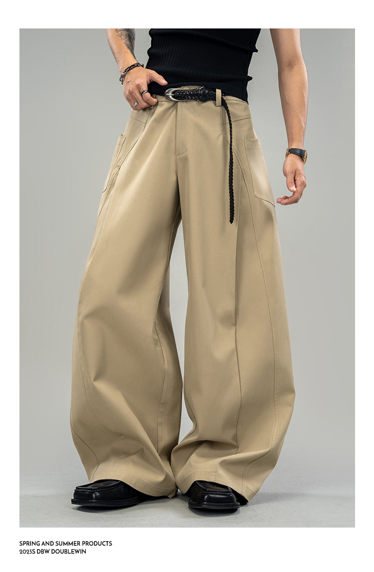 Deconstructed Casual Pants