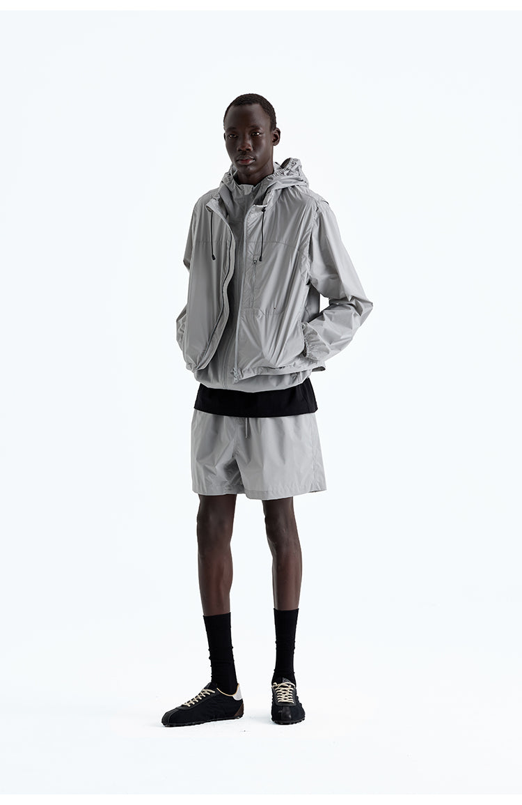 Water-repellent windshell vest