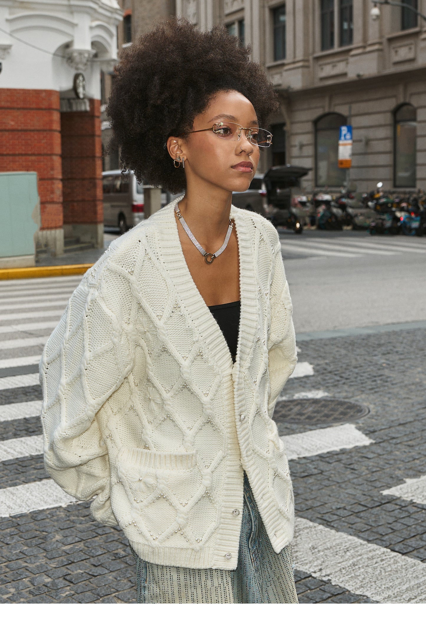 Lazy Loose Knit Cardigan