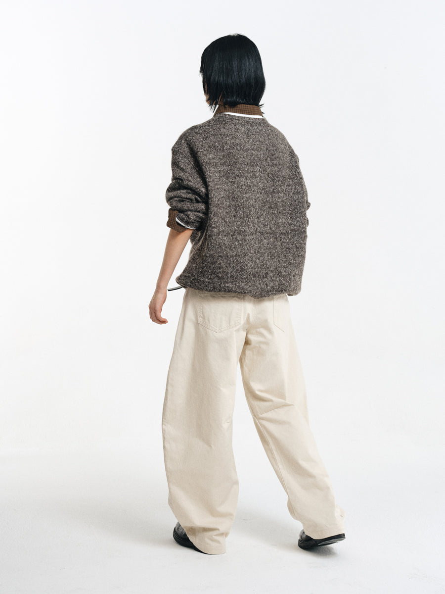 Twill Cotton Casual Cargo Pants